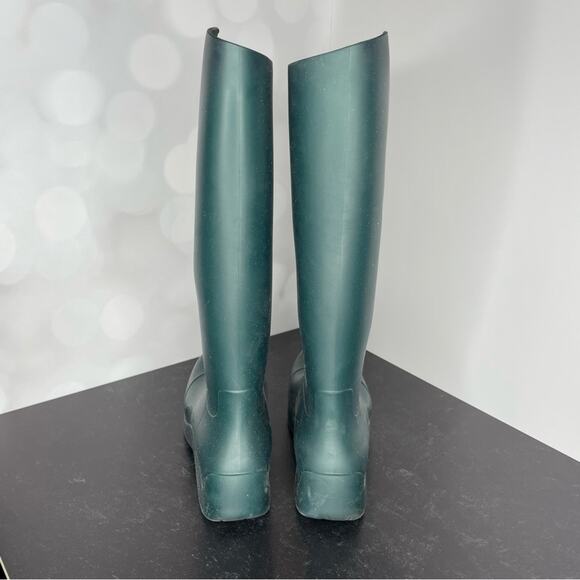 Bottega Veneta Puddle Rubber Boots Inkwell Women’s Sz EU 39 - Picture 5 of 6